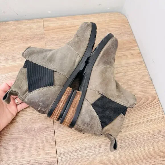 Sorel Emelie Chelsea boots. Down Leather Women’s Size 10 - Picture 7 of 10